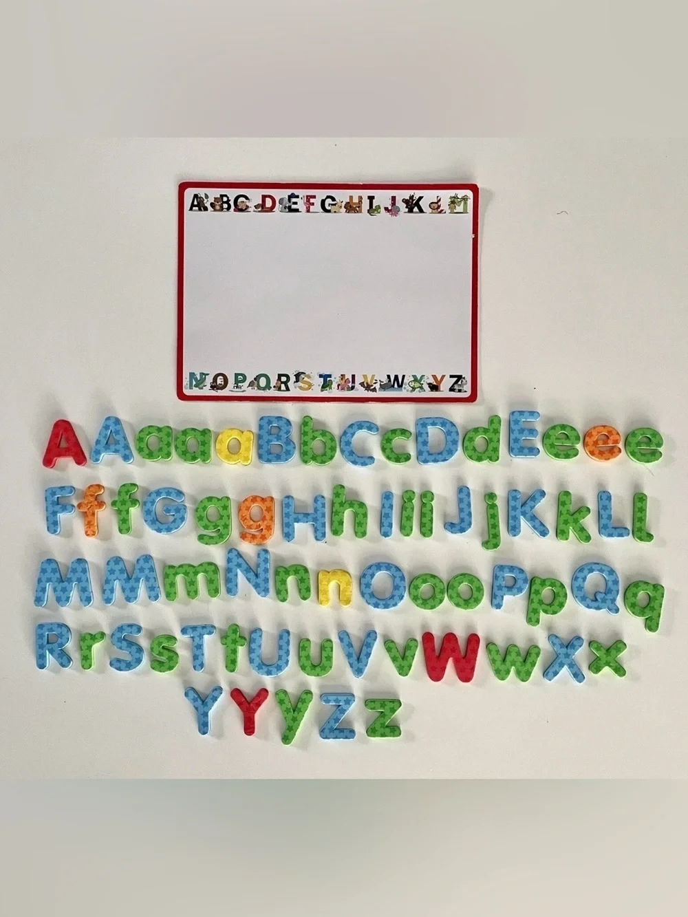 65 Piece Magnetic Alphabet Letters And Board By Pixel Premium